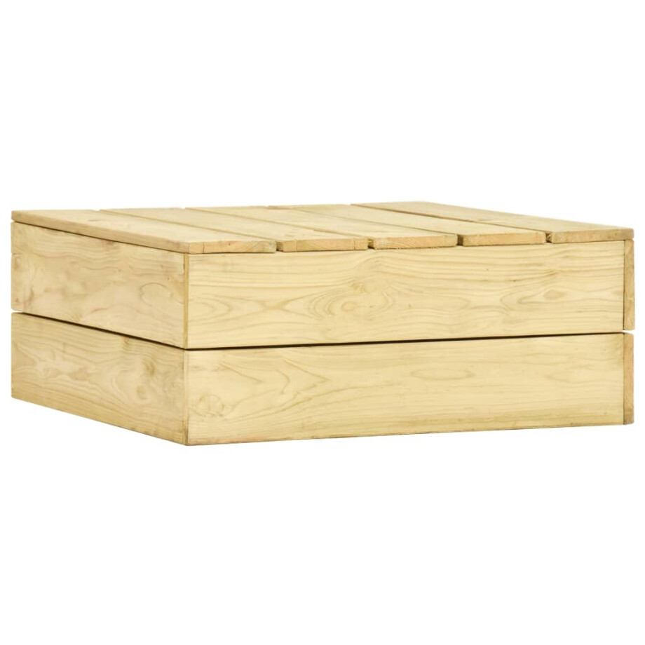 vidaXL Tuintafel 75x75x31 cm geïmpregneerd grenenhout vidaXL Tuintafel 75x75x31 cm geïmpregneerd grenenhout afbeelding 1