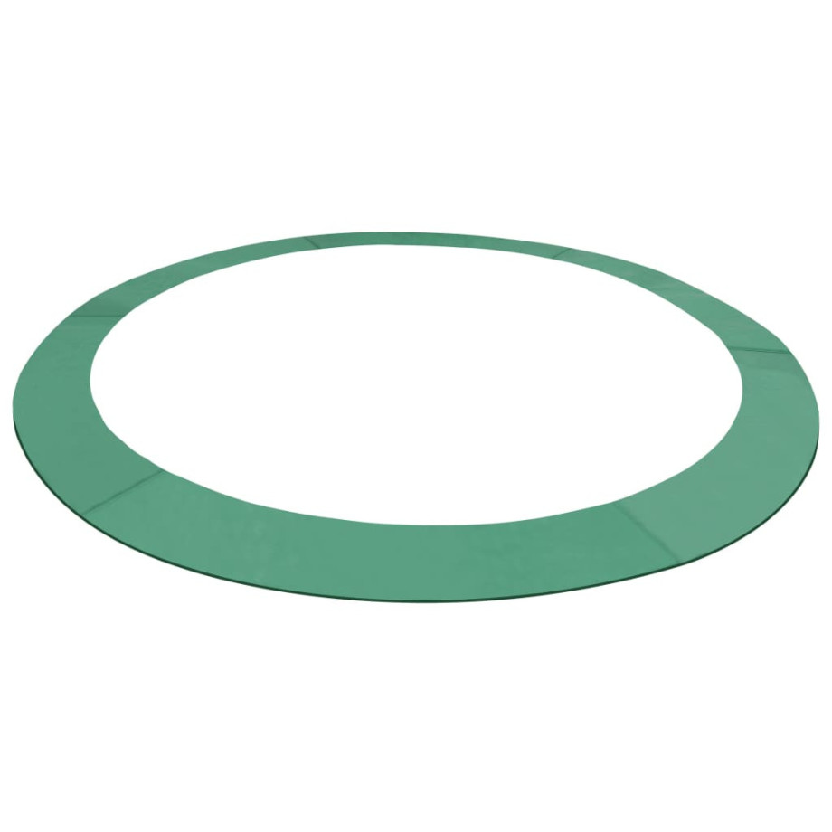vidaXL Veiligheidsmat voor 3,05 m ronde trampoline PE groen afbeelding 1