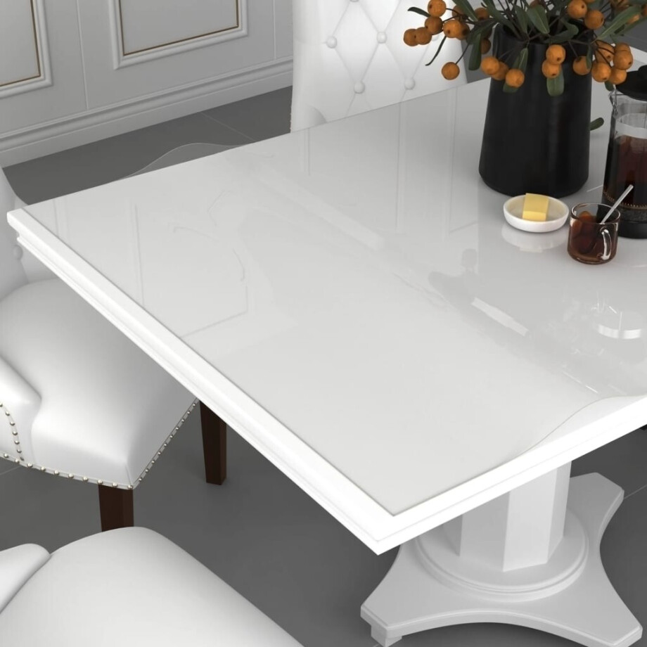 vidaXL Tafelbeschermer 200x100 cm 1,6 mm PVC transparant vidaXL Tafelbeschermer 200x100 cm 1,6 mm PVC transparant afbeelding 1