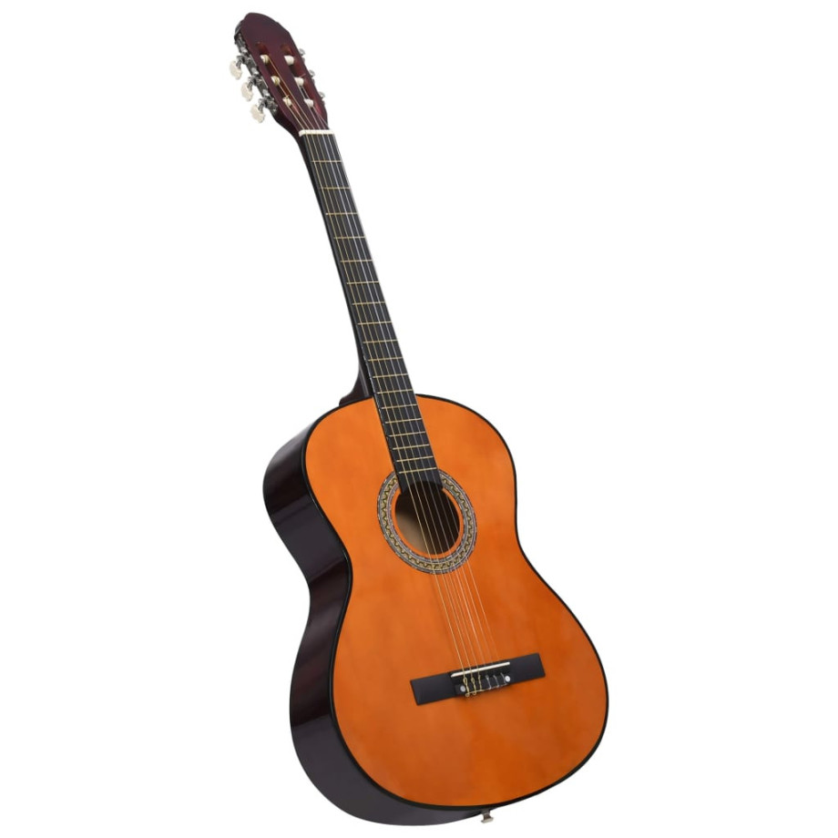 vidaXL Gitaar klassiek beginner 4/4 39" lindenhout afbeelding 1