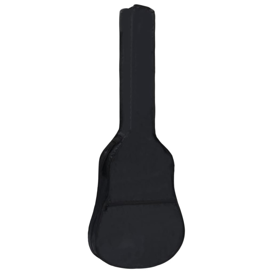 vidaXL Gitaartas voor 1/2 klassieke gitaar 94x35 cm stof zwart afbeelding 1