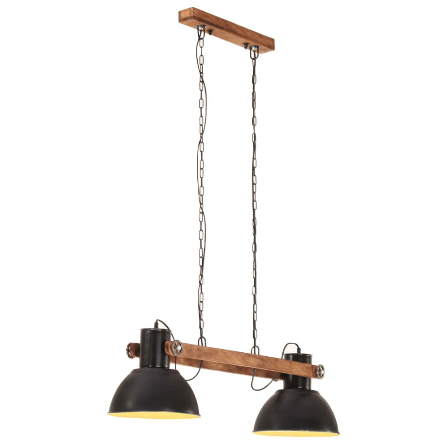 vidaXL Hanglamp industrieel 25 W E27 109 cm zwart afbeelding 1