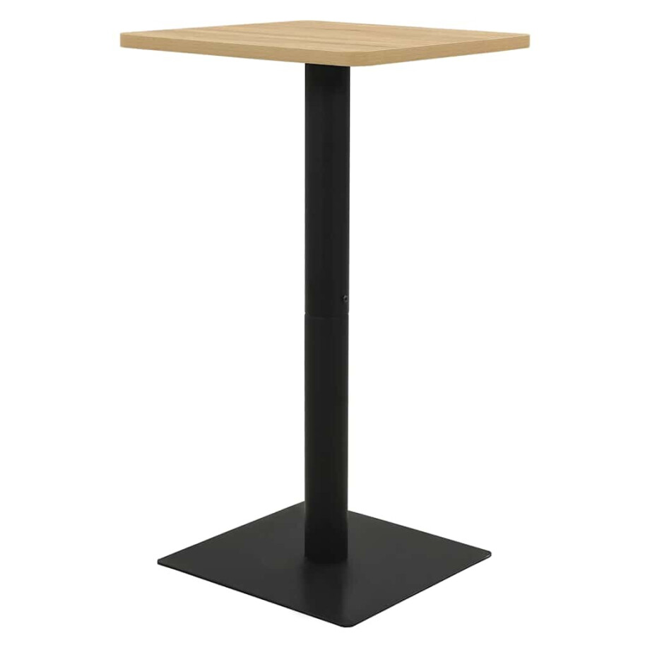 vidaXL Bistrotafel 50x50x107 cm eikenkleurig vidaXL Bistrotafel 50x50x107 cm eikenkleurig afbeelding 1