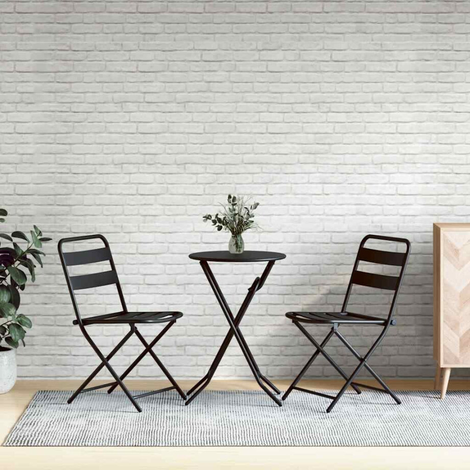 vidaXL 10 st Wandpanelen 3D witte baksteen EPS vidaXL 10 st Wandpanelen 3D witte baksteen EPS afbeelding 1