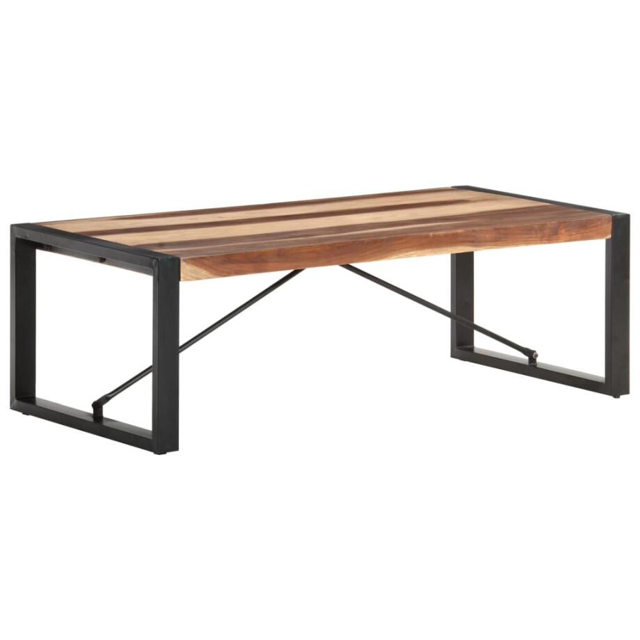 vidaXL Salontafel 120x60x40 cm massief hout vidaXL Salontafel 120x60x40 cm massief hout afbeelding 1