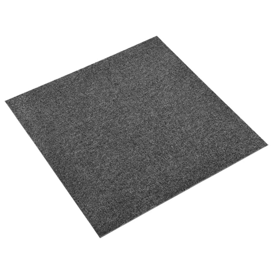 vidaXL Tapijt 20 pcs Antraciet 50 x 50 cm 100% Polypropyleen afbeelding 1