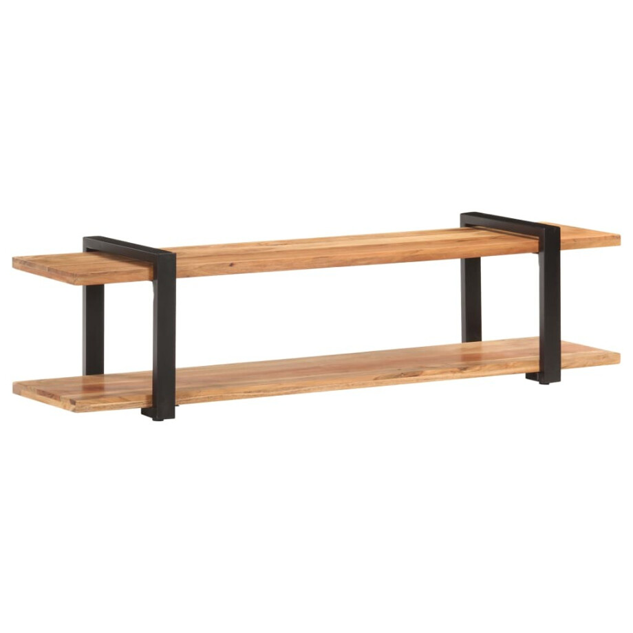 vidaXL Tv-meubel 160x40x40 cm massief acaciahout afbeelding 1