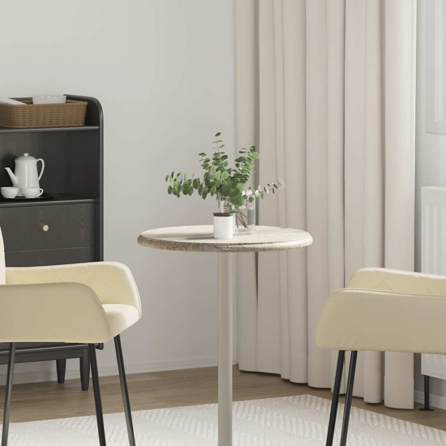 vidaXL Wandschap zwevend 80x23,5x3,8 cm MDF hoogglans grijs afbeelding 1