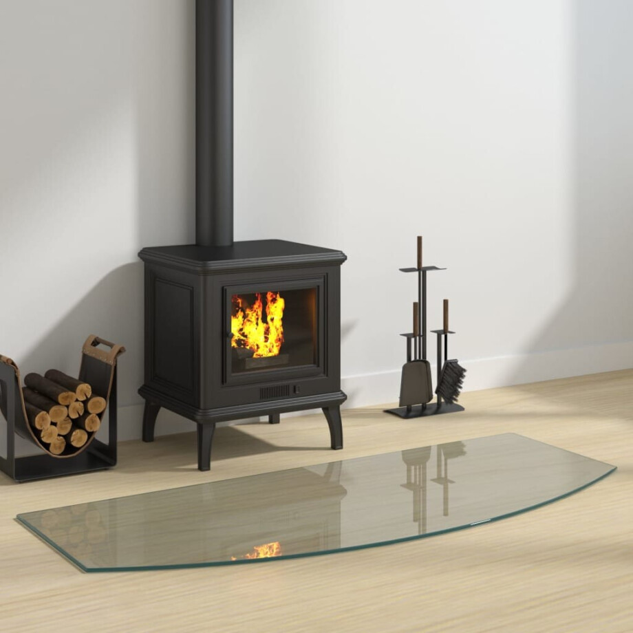 vidaXL Glasplaat openhaard 120x50 cm afbeelding 