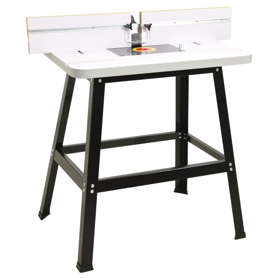 vidaXL Freestafel 81x61x88 cm staal en MDF vidaXL Freestafel 81x61x88 cm staal en MDF afbeelding