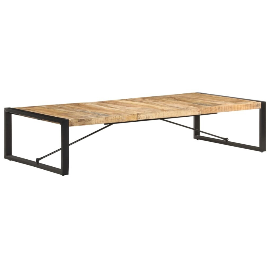 vidaXL Salontafel 180x90x40 cm ruw mangohout vidaXL Salontafel 180x90x40 cm ruw mangohout afbeelding 1