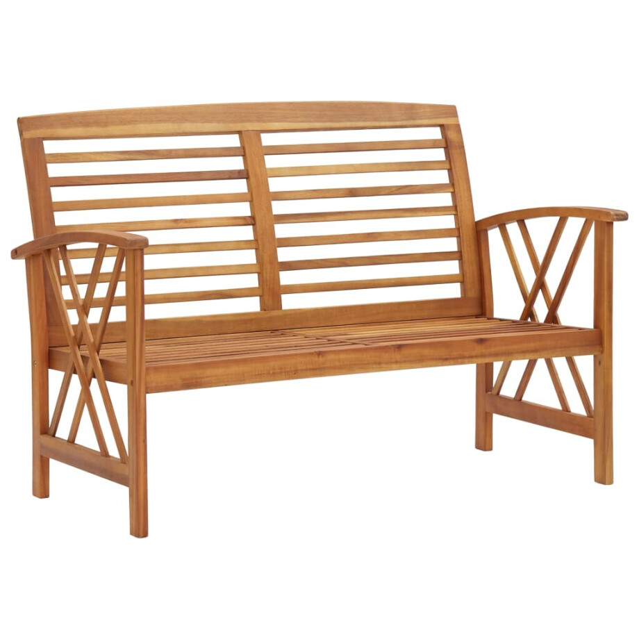 vidaXL Tuinbank 119 cm massief acaciahout afbeelding 1