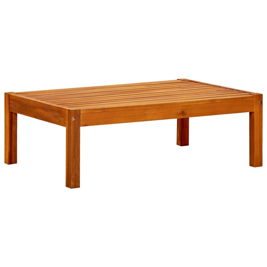 vidaXL Tuintafel 85x57x29 cm massief acaciahout afbeelding 1