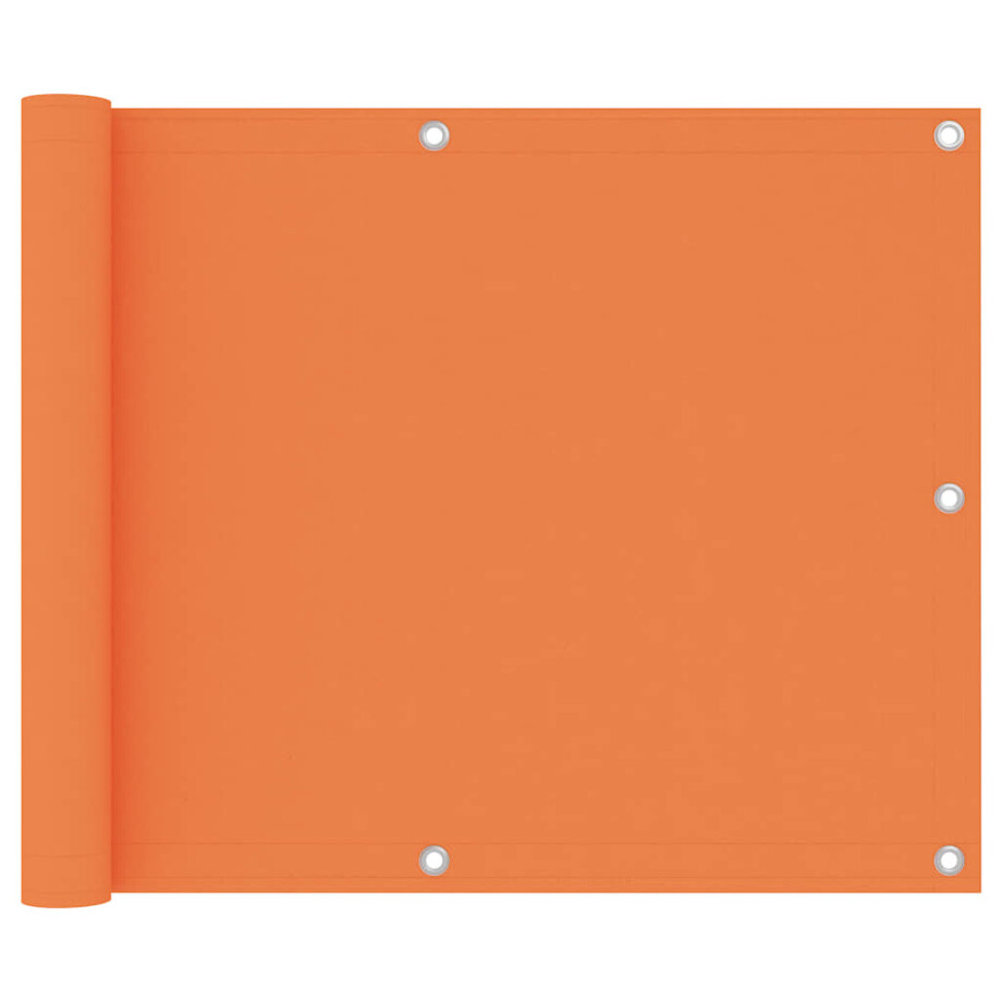 vidaXL Balkonscherm 75x300 cm oxford stof oranje vidaXL Balkonscherm 75x300 cm oxford stof oranje afbeelding 1