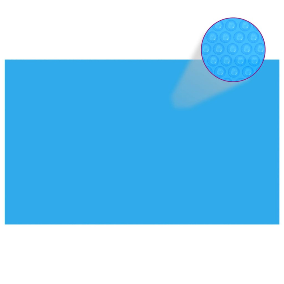 vidaXL Zwembadhoes rechthoekig 500x300 cm PE blauw afbeelding 1