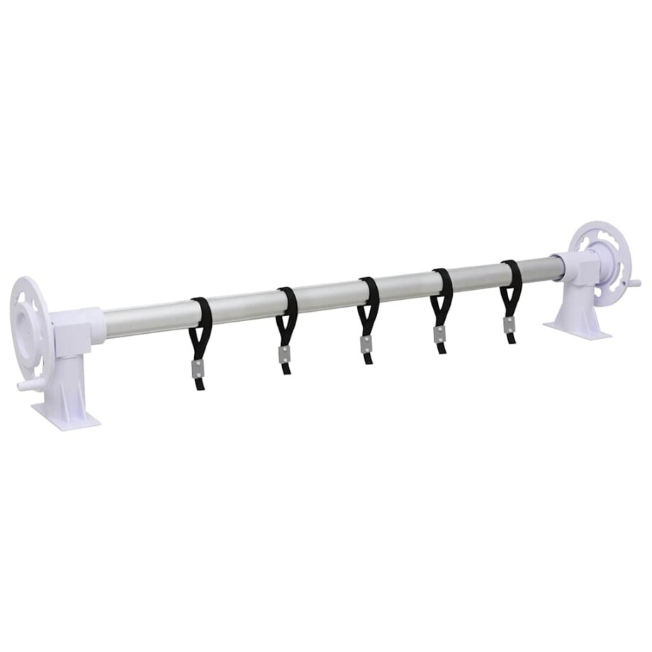 vidaXL Zwembadhoesroller met kunststof frame vidaXL Zwembadhoesroller met kunststof frame afbeelding 1
