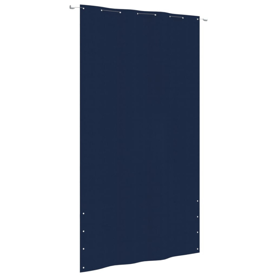 vidaXL Balkonscherm 160x240 cm oxford stof blauw afbeelding 1