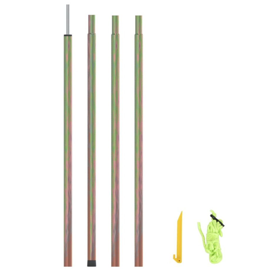 vidaXL Zonneschermpaal 250 cm gegalvaniseerd staal vidaXL Zonneschermpaal 250 cm gegalvaniseerd staal afbeelding