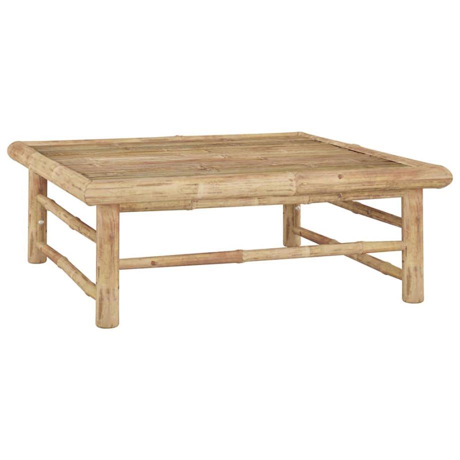 vidaXL Tuintafel 65x65x30 cm bamboe afbeelding 1