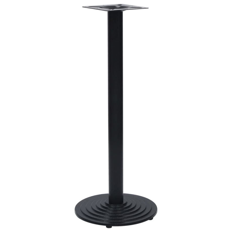 vidaXL Bistrotafelpoot Ø43x107 cm gietijzer zwart vidaXL Bistrotafelpoot Ø43x107 cm gietijzer zwart afbeelding 1