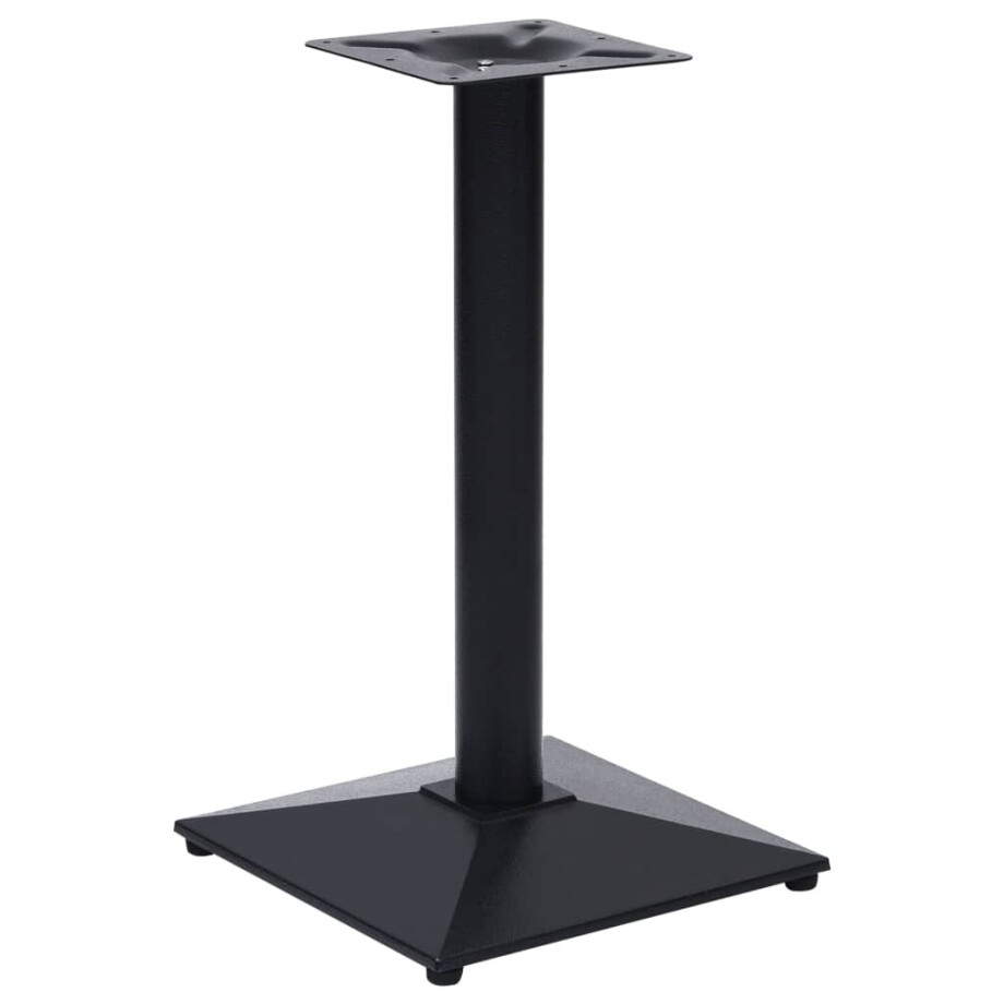 vidaXL Bistrotafelpoot 41x41x72 cm gietijzer zwart vidaXL Bistrotafelpoot 41x41x72 cm gietijzer zwart afbeelding 1