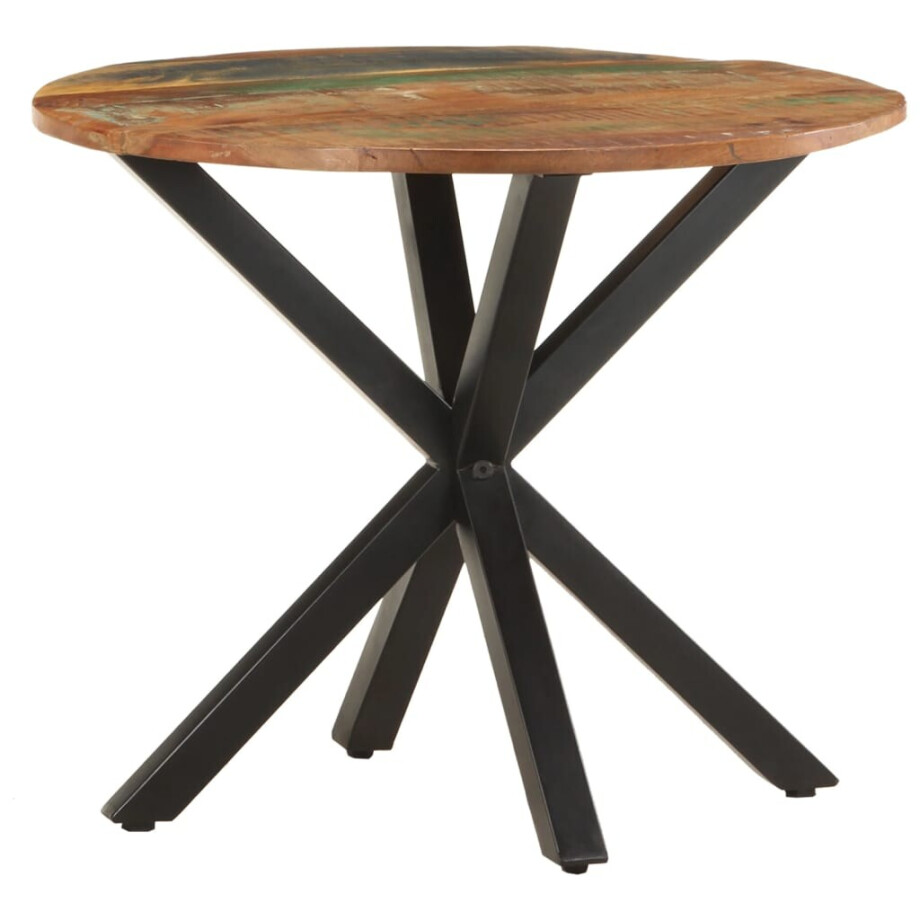 vidaXL Bijzettafel 68x68x56 cm massief gerecycled hout vidaXL Bijzettafel 68x68x56 cm massief gerecycled hout afbeelding 1
