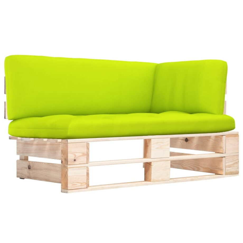 vidaXL Tuinhoekbank pallet geïmpregneerd grenenhout vidaXL Tuinhoekbank pallet geïmpregneerd grenenhout afbeelding 1