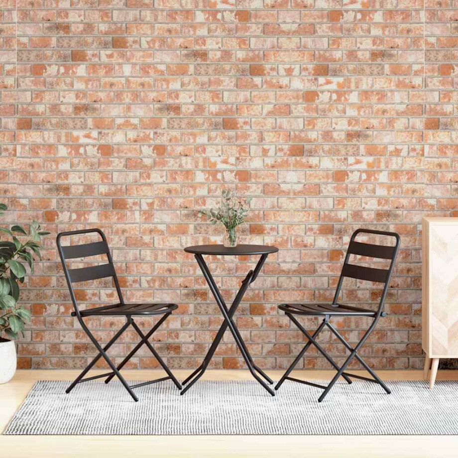 vidaXL 10 st Wandpanelen 3D rode baksteen EPS afbeelding 1