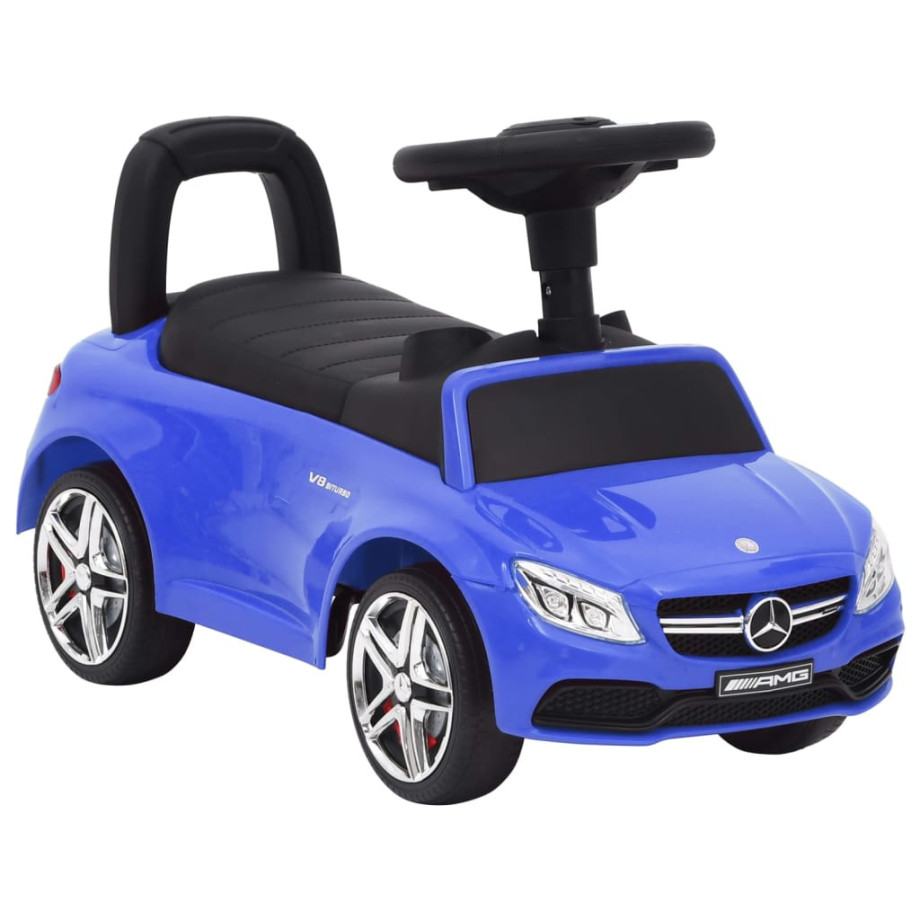 vidaXL Loopauto Mercedes Benz C63 blauw afbeelding 1