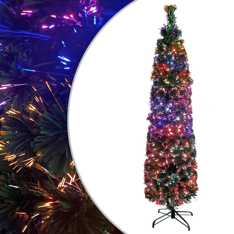 vidaXL Kunstkerstboom met standaard smal 120 cm glasvezel vidaXL Kunstkerstboom met standaard smal 120 cm glasvezel afbeelding 1