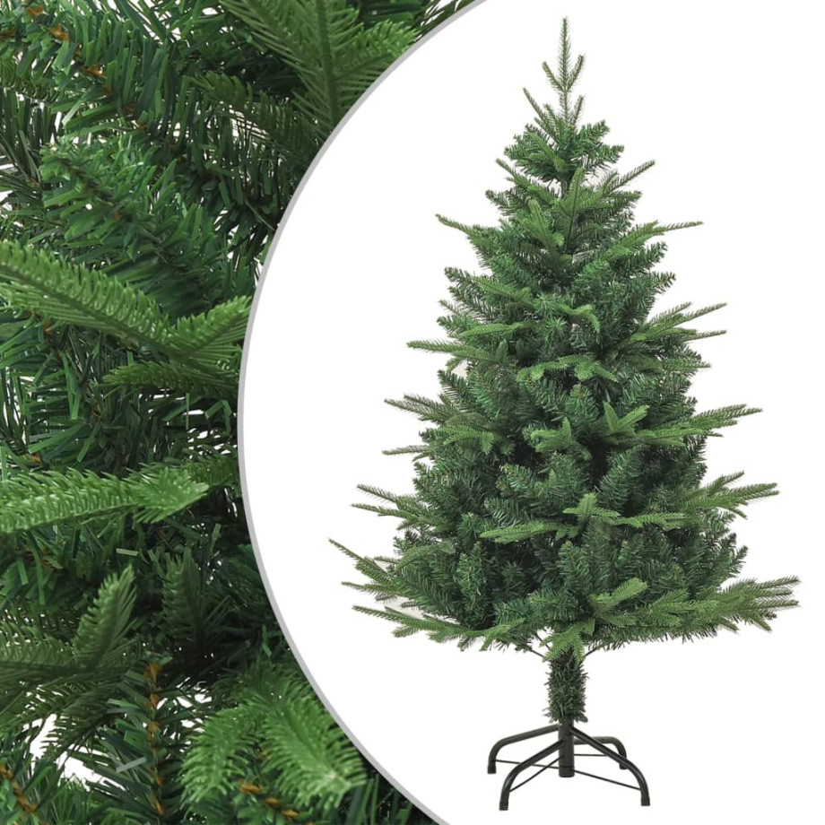 vidaXL Kunstkerstboom 120 cm PVC en PE groen afbeelding 1