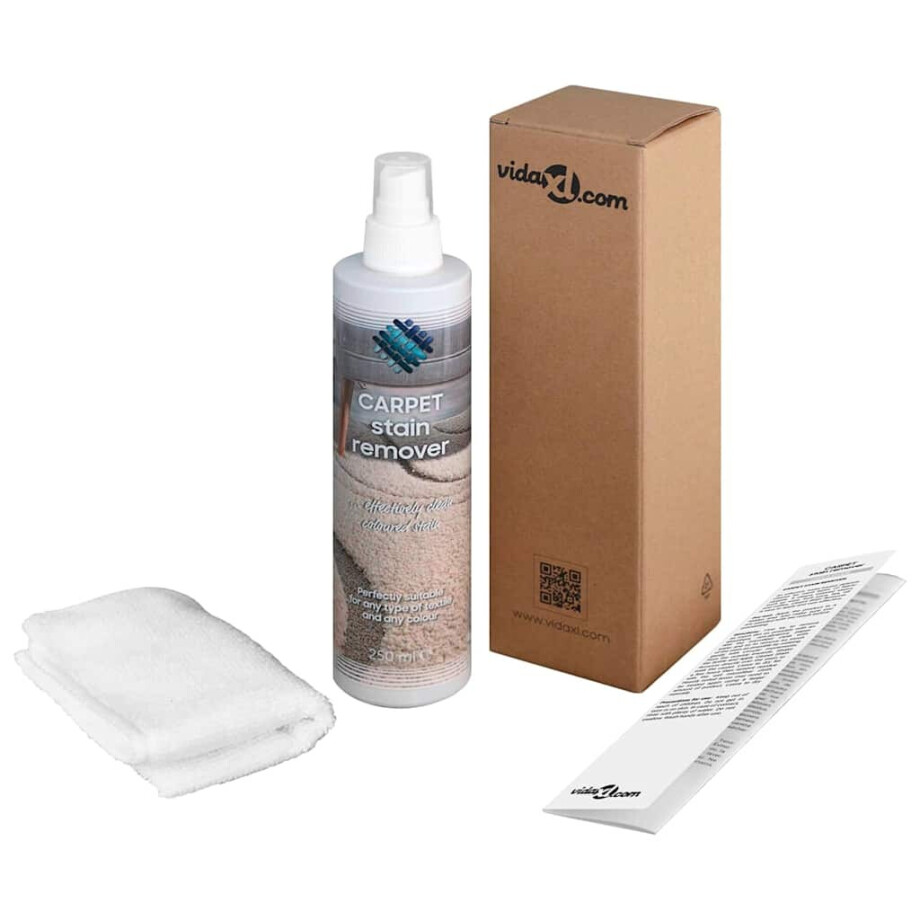 vidaXL Textielvlekverwijderaar/tapijtreiniger 250 ml vidaXL Textielvlekverwijderaar/tapijtreiniger 250 ml afbeelding 1
