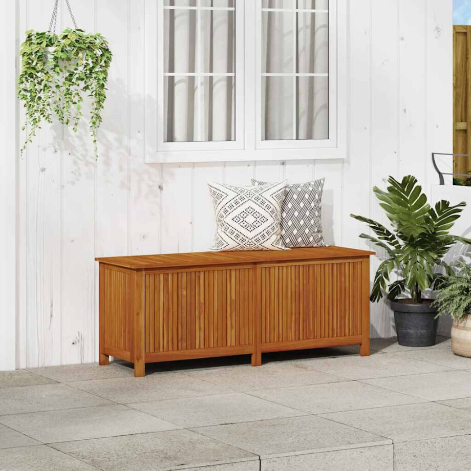 vidaXL Tuinbox 150x50x58 cm massief acaciahout afbeelding 1