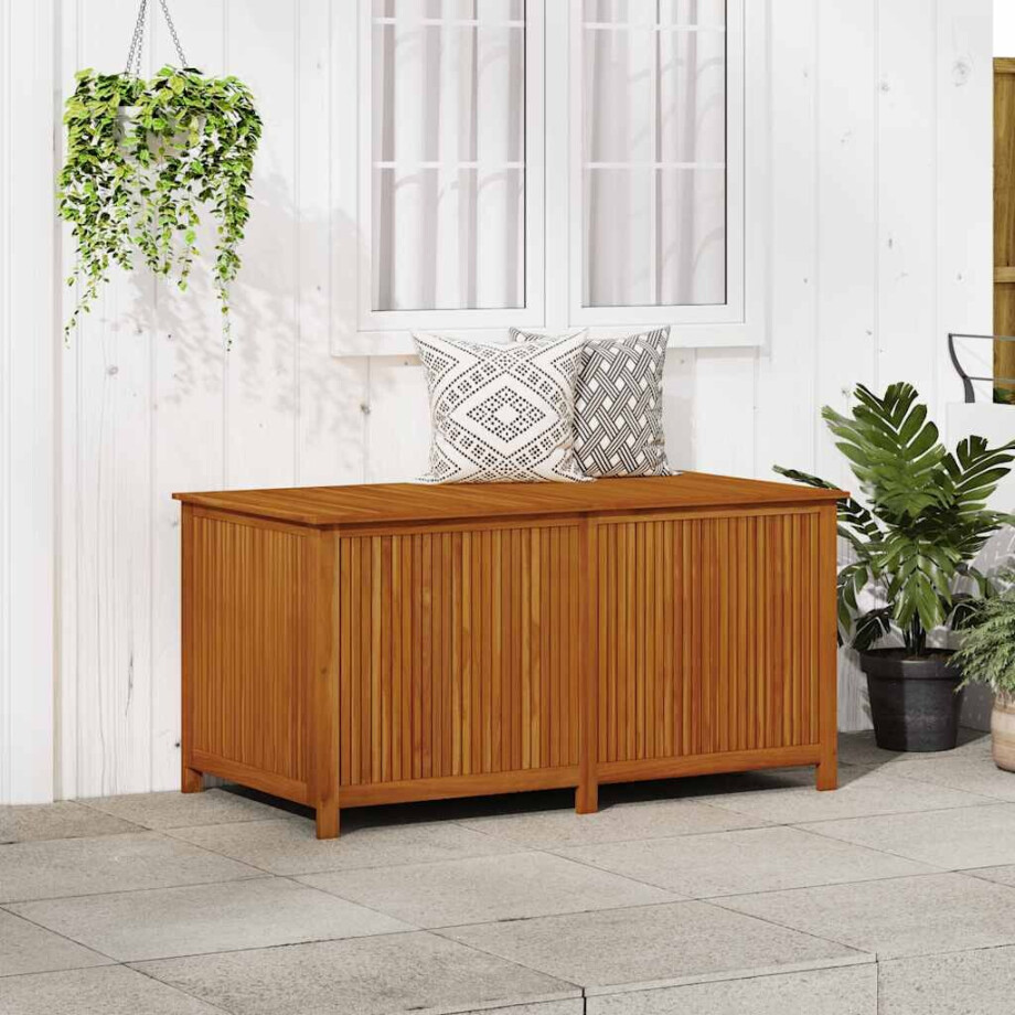 vidaXL Tuinbox 150x80x75 cm massief acaciahout afbeelding 1