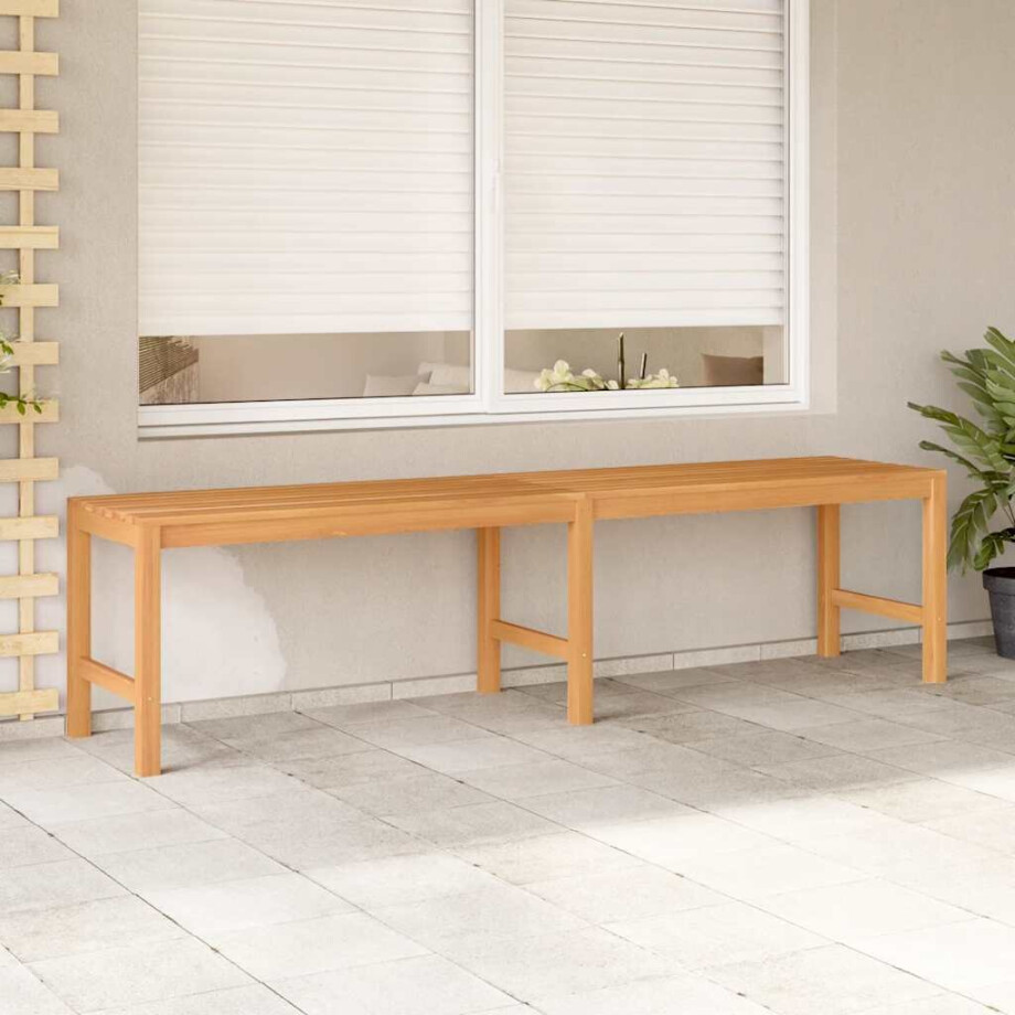 vidaXL Tuinbank 180 cm massief teakhout afbeelding 1