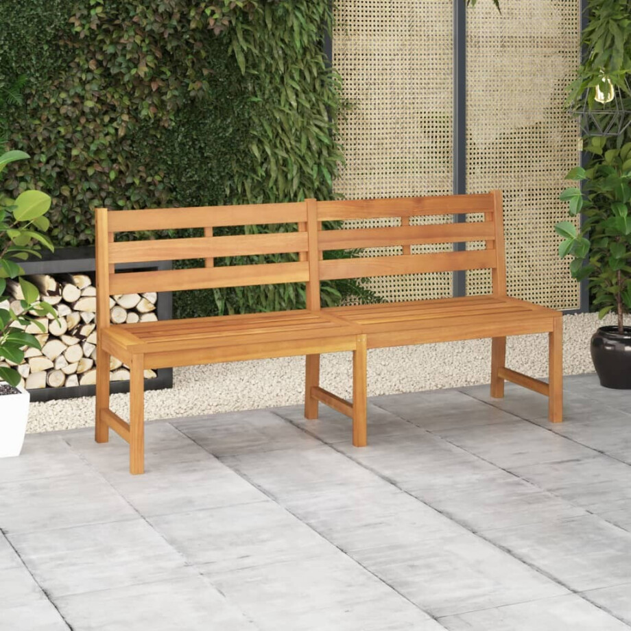 vidaXL Tuinbank 180 cm massief teakhout afbeelding 1