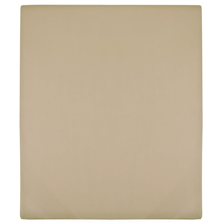 vidaXL Hoeslakens jersey 2 st 140x200 cm katoen taupe afbeelding 1