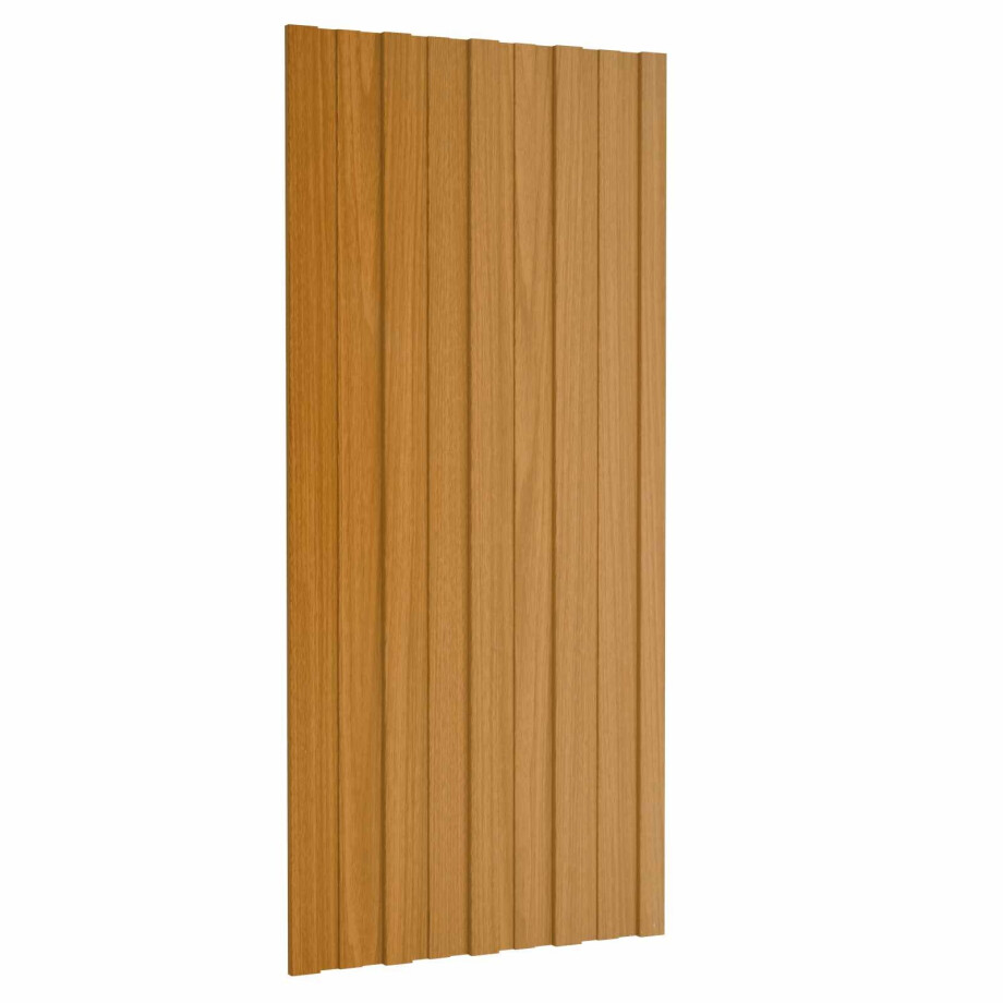 vidaXL Dakpaneel 36 pcs Naturel 100 x 45 cm Gegalvaniseerd staal afbeelding 1