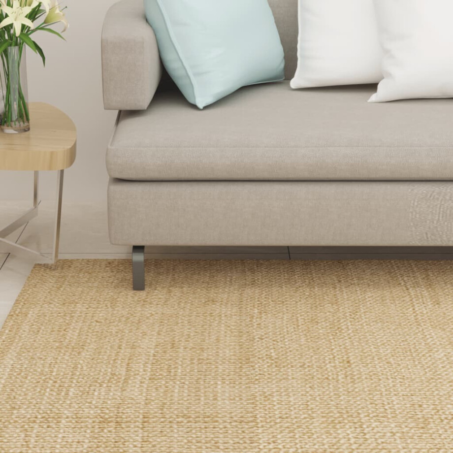 vidaXL Vloerkleed 80x150 cm natuurlijk sisal afbeelding 1