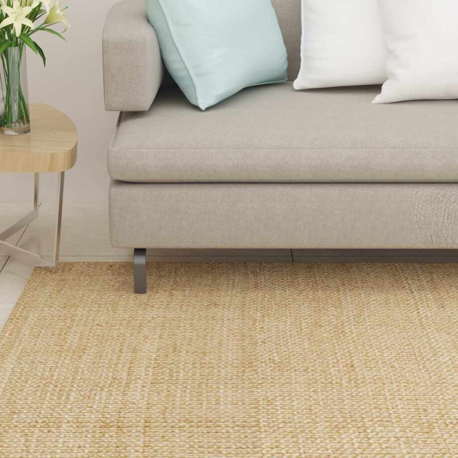 vidaXL Vloerkleed 80x250 cm natuurlijk sisal afbeelding 1