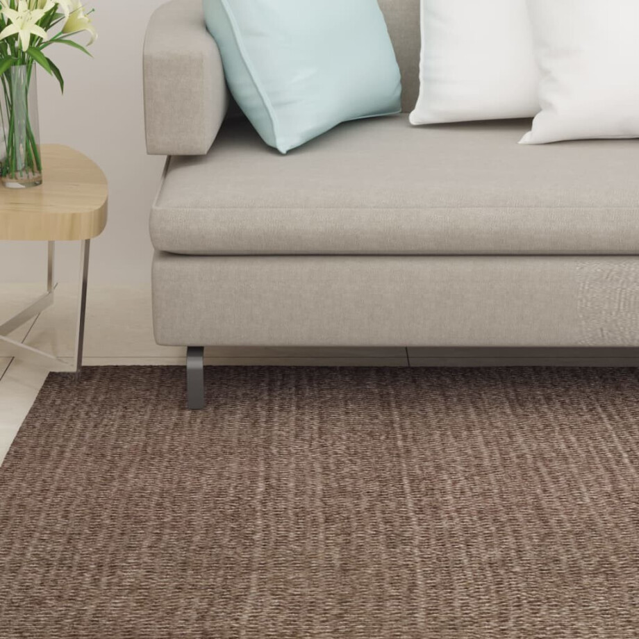 vidaXL Vloerkleed 80x300 cm natuurlijk sisal bruin afbeelding 1