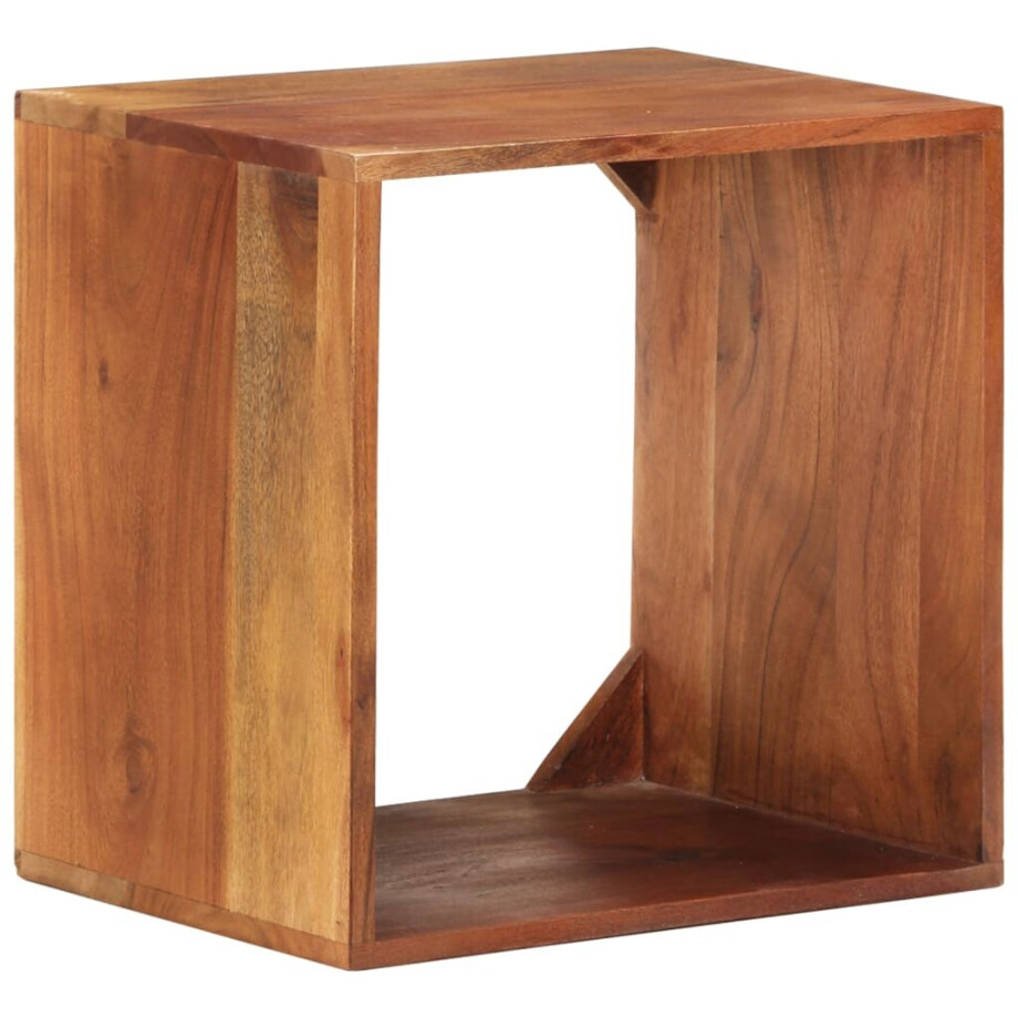 vidaXL Wandschap 40x30x40 cm massief acaciahout afbeelding 1