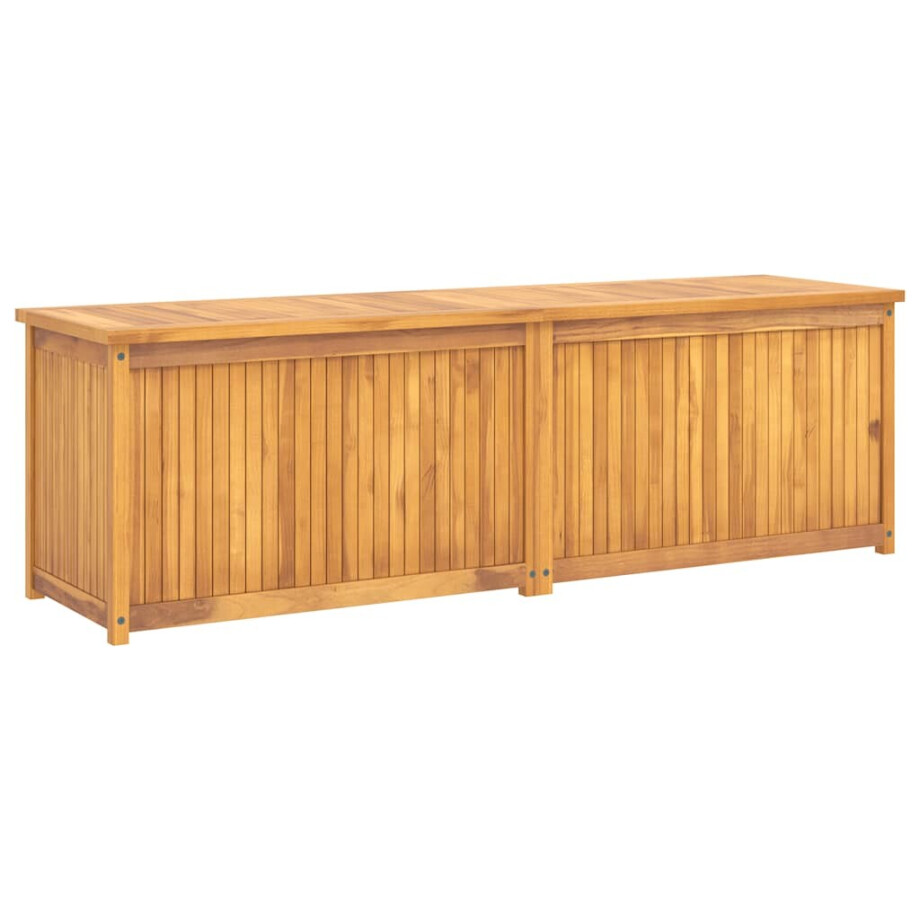 vidaXL Tuinbox 175x50x55 cm massief teakhout afbeelding 1