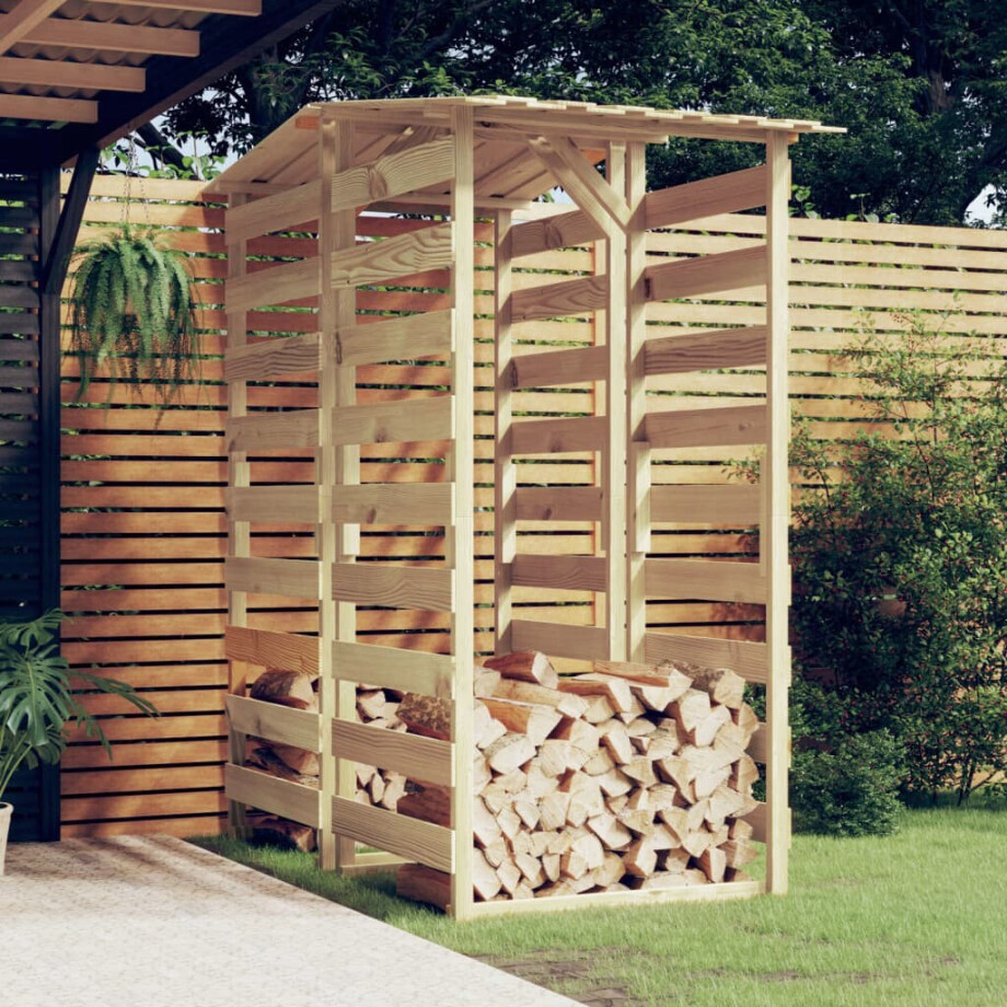 vidaXL Pergola's met dak 2 st 100x90x200 cm geïmpregneerd grenenhout afbeelding 1