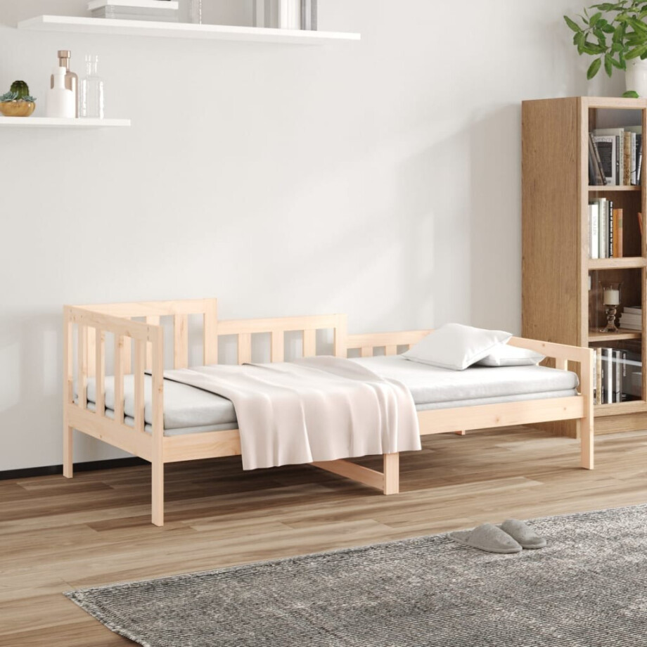 vidaXL Slaapbank zonder matras 80x200 cm massief grenenhout afbeelding 1
