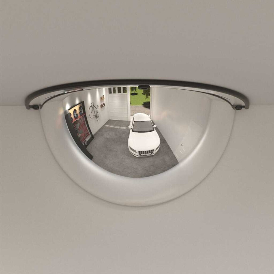 vidaXL Verkeersspiegel halve bol 2 st Ø 30 cm acryl afbeelding 1