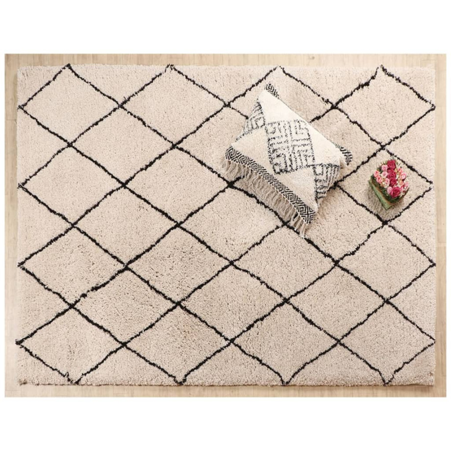 Dutch Lifestyle Vloerkleed Berlin Sanft 300x200 cm beige afbeelding 1