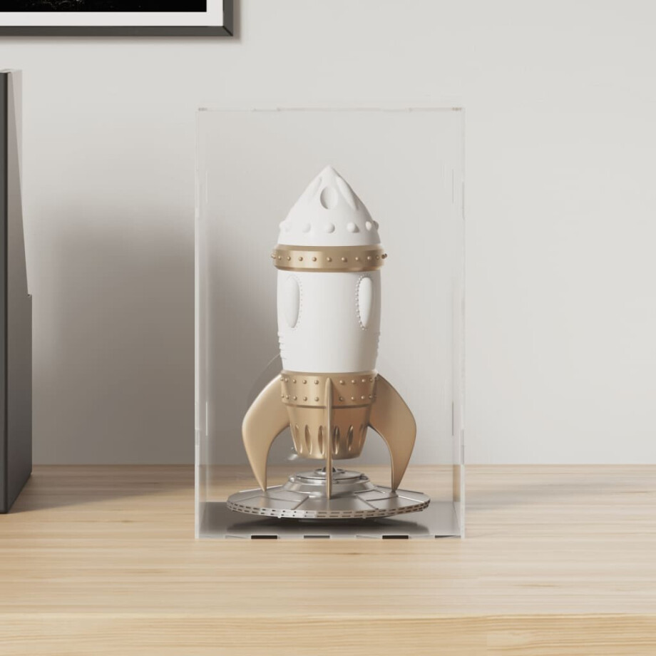 vidaXL Displaybox transparant 14x14x22 cm acryl afbeelding 1