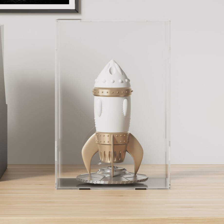 vidaXL Displaybox transparant 17x12x25 cm acryl afbeelding 1