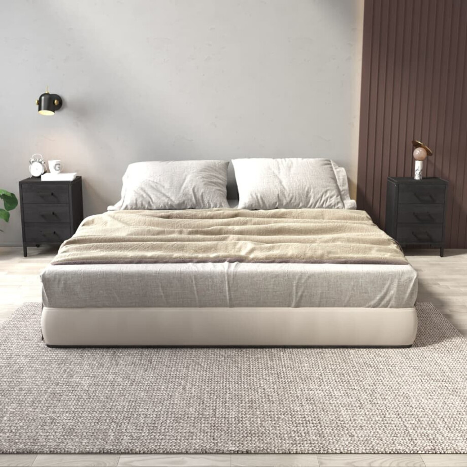 vidaXL Nachtkastjes 2 st 40x30x55 cm massief grenenhout zwart vidaXL Nachtkastjes 2 st 40x30x55 cm massief grenenhout zwart afbeelding 1